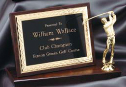 Award with Golfer (9 3/4")